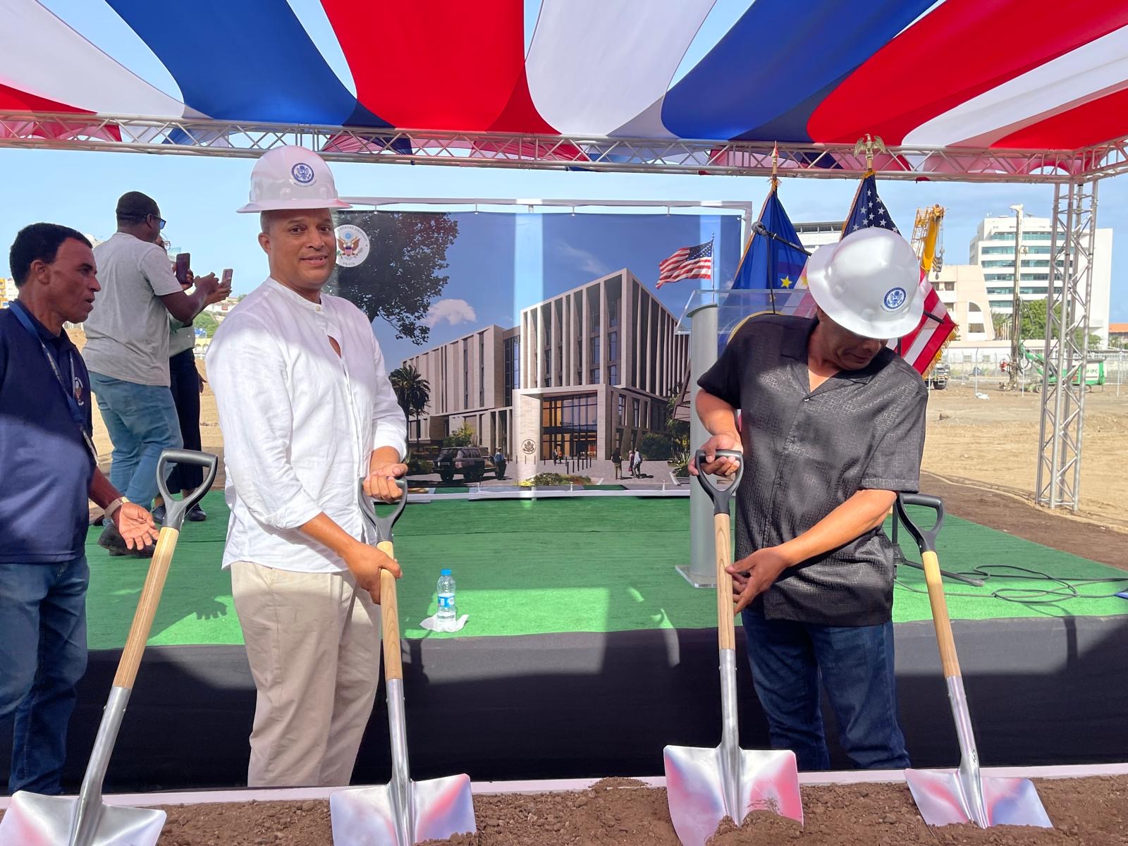 Groundbreaking for the new U.S. Embassy