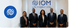 International Organization for Migration logo